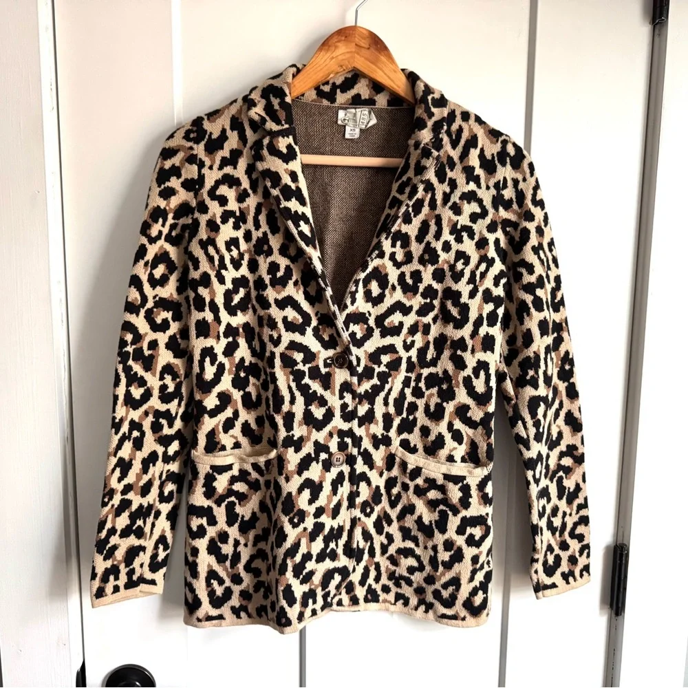 J. CREW Sweater Blazer XS